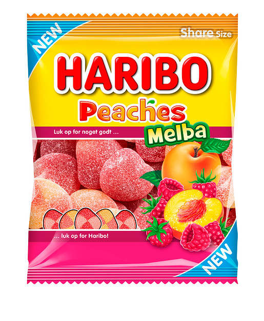 Haribo Peaches Melba 80g