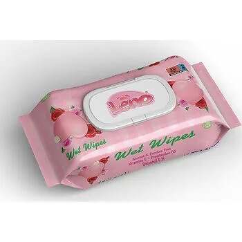 Leno Wet Wipes Rose