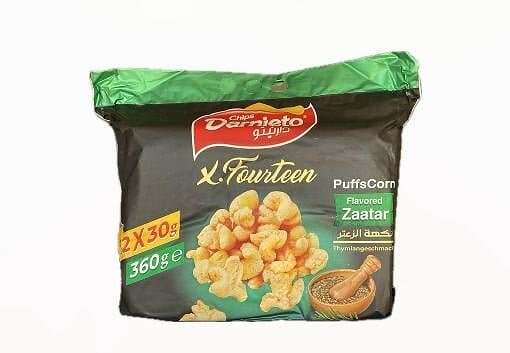 Darnieto Flavored Zaatar 360g
12 × 30 g