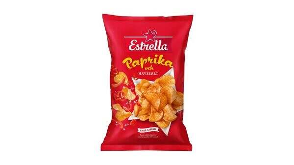 Estrella Paprika & Havssalt 175g