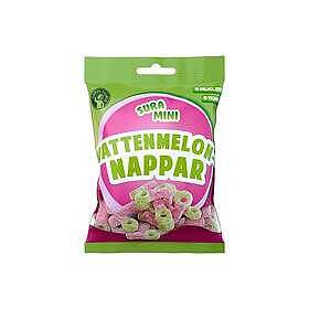 Sura Mini Vattenmelonnappar 70g