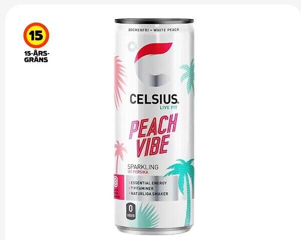 Celsius Drink Pech Vibe  335ml