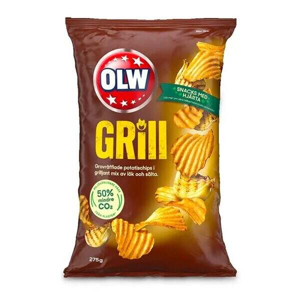 Olw Grillchips, 175g