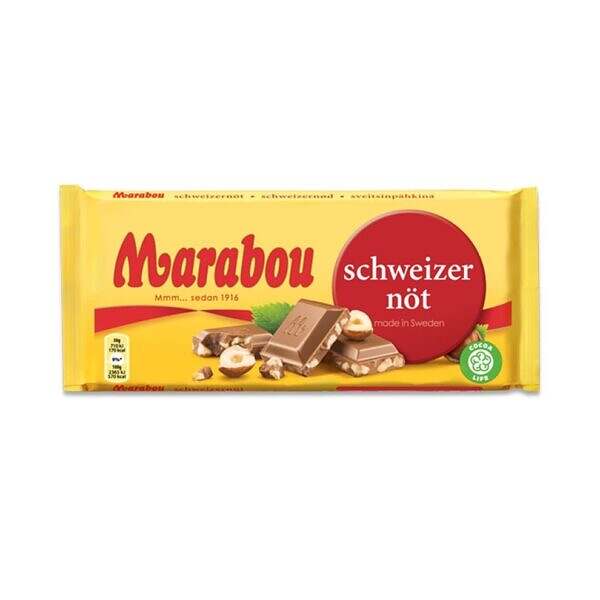Marabou Schweizer nöt 160 g
