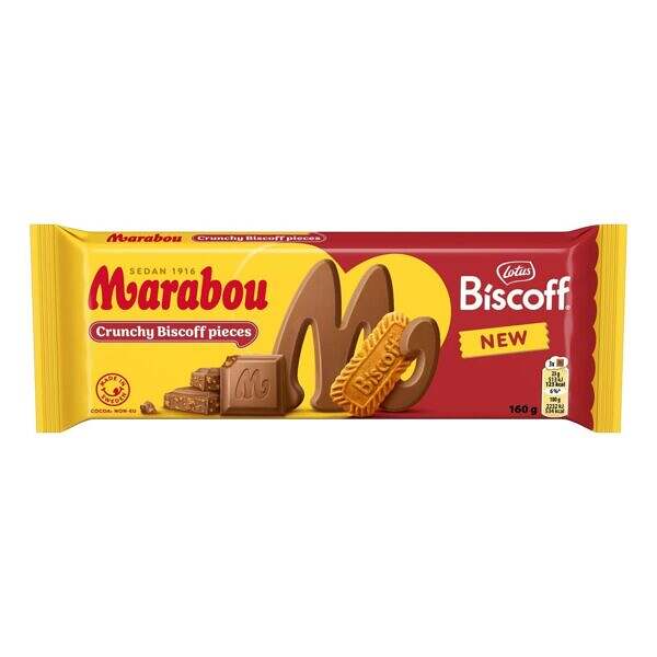 Marabou Lotus Biscoff 160g