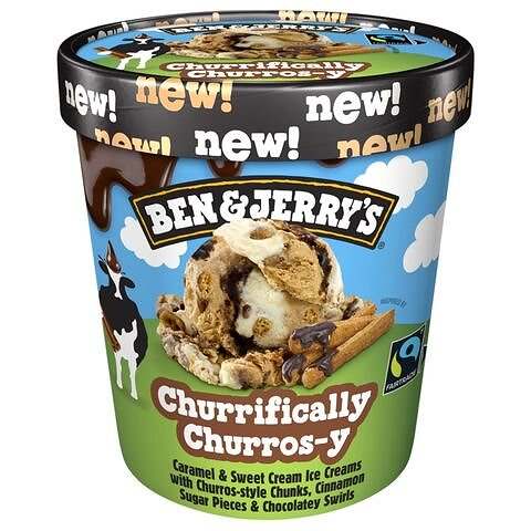 B&J Churrif Churros-y 465ml