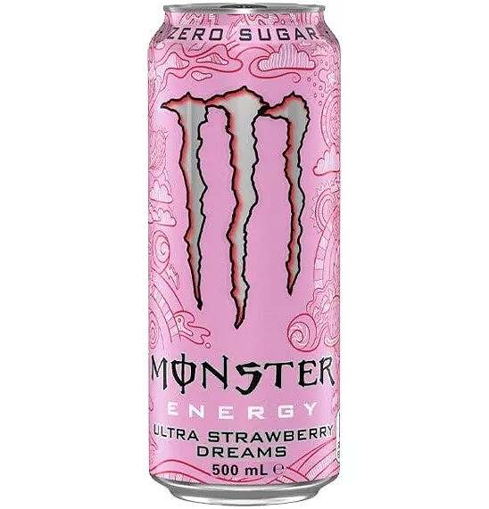 Monsre Energy Ultra Strawberry Dreams 500 ml