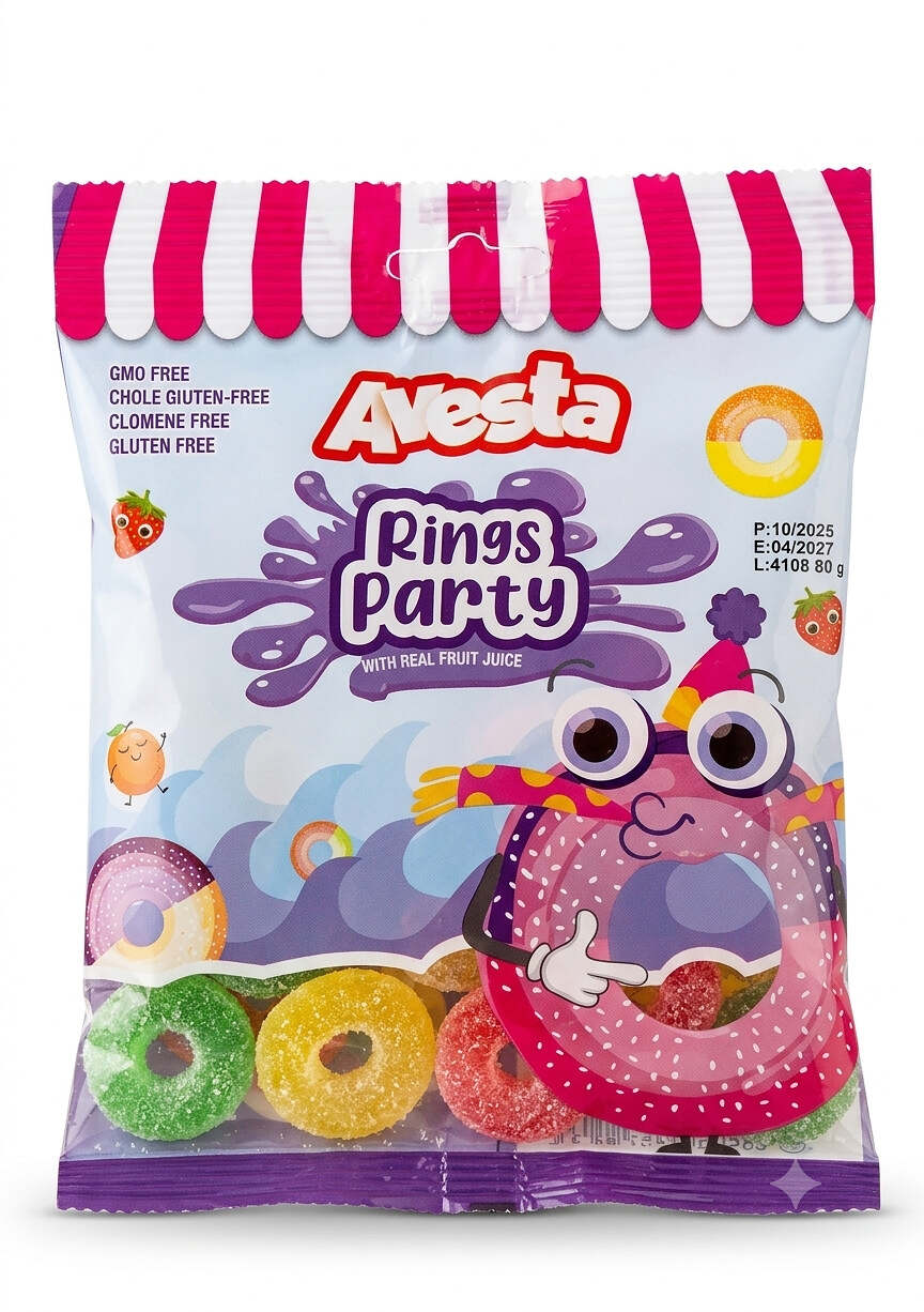Avesta Rings Party 80g