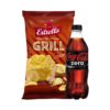 Coca cola Zero 50cl + Estrella Grill Chips