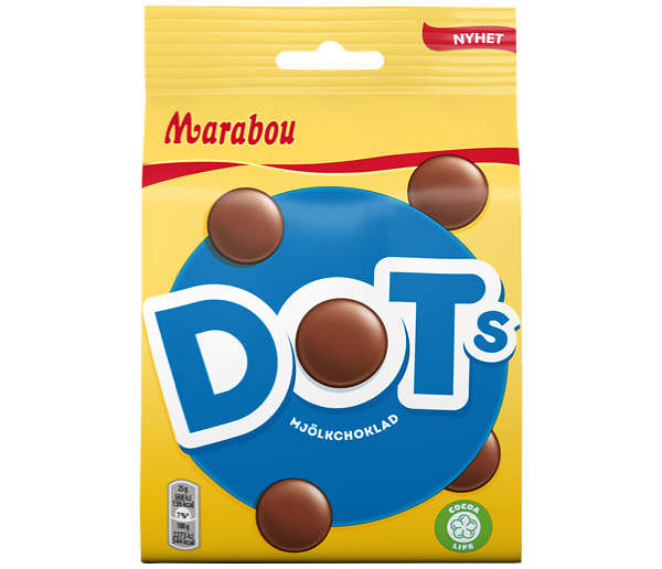 Marabou Dots  Caramel 140g