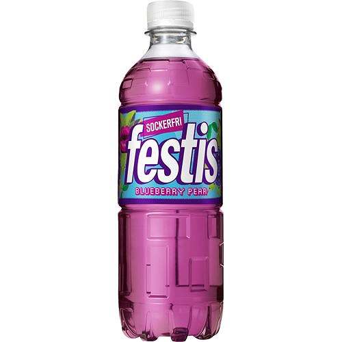 Festis Blåbär & Päron Sockerfri 50cl