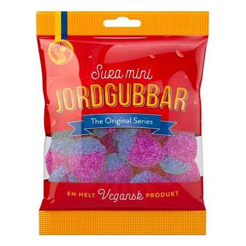 Sura mini Jordgubbar 80g