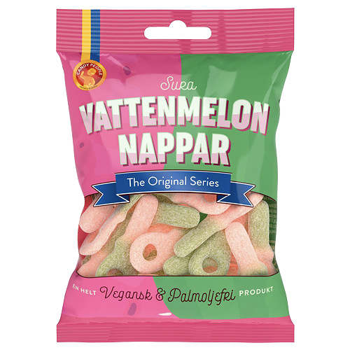 Sura Vattenmelon Nappar 80g