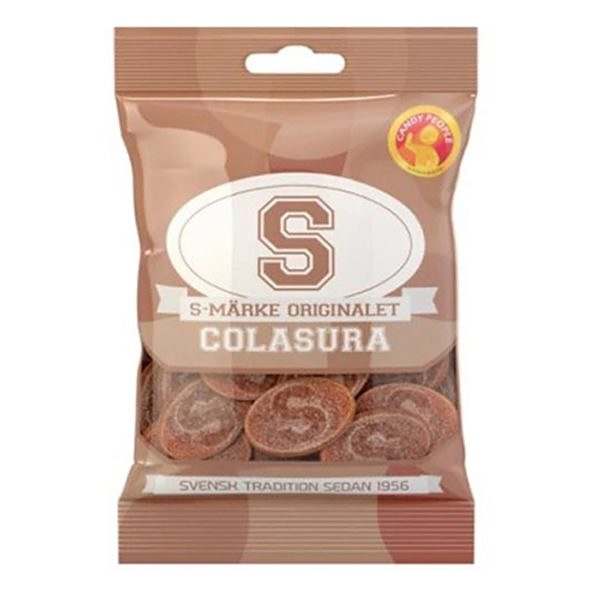 S-Märke Cola Sura 80g