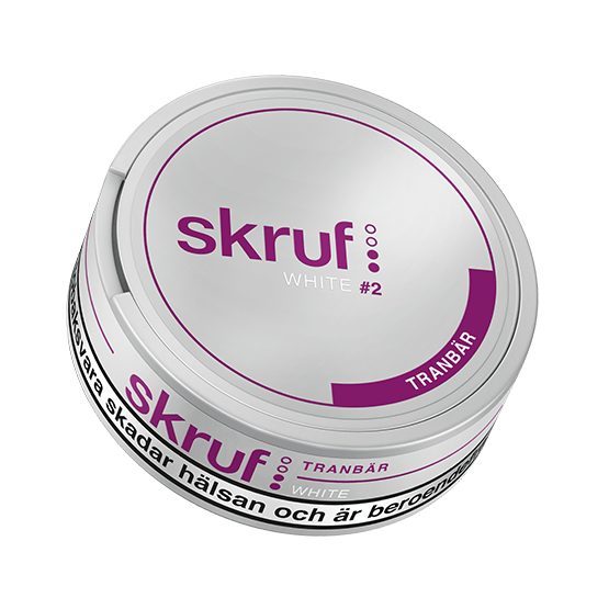 Skruf White Tranbär